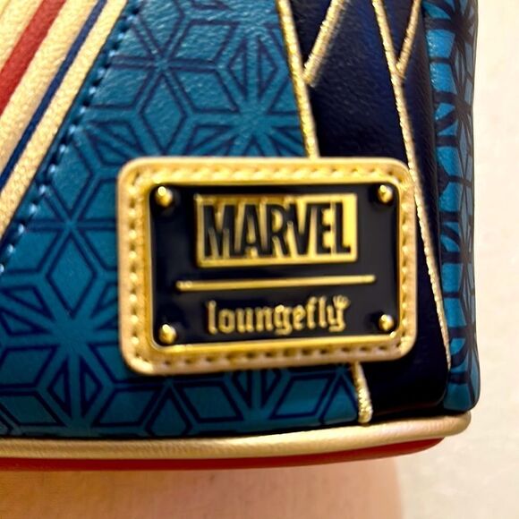 NEW Disney Ms. Marvel loungerfly mini backpack - Picture 2 of 9